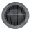 Dellonda Round MgO Fire Pit with BBQ Grill, Ø60cm, Safety Mesh Screen - Dark Grey - DG189 12