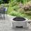 Dellonda Round MgO Fire Pit with BBQ Grill, Ø75cm, Safety Mesh Screen - Light Grey - DG190 8