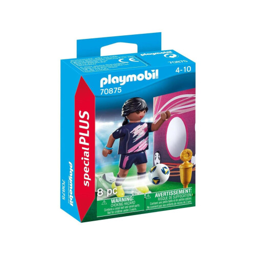 PLAYMOBIL Playmobil - Calciatore con porta