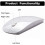 REALMAX 2.4 GHZ Wireless Mini Ultra-thin USB Cordless with | Optical Mouse Scroll Wheel | for Gaming Windows Computer PC Laptop Macbook iMac Macbook 2