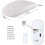 REALMAX 2.4 GHZ Wireless Mini Ultra-thin USB Cordless with | Optical Mouse Scroll Wheel | for Gaming Windows Computer PC Laptop Macbook iMac Macbook 3