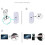REALMAX 2.4 GHZ Wireless Mini Ultra-thin USB Cordless with | Optical Mouse Scroll Wheel | for Gaming Windows Computer PC Laptop Macbook iMac Macbook 6