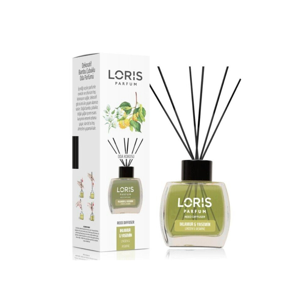 Loris Reed Diffuser Air Freshener Linden And Jasmine 120Ml