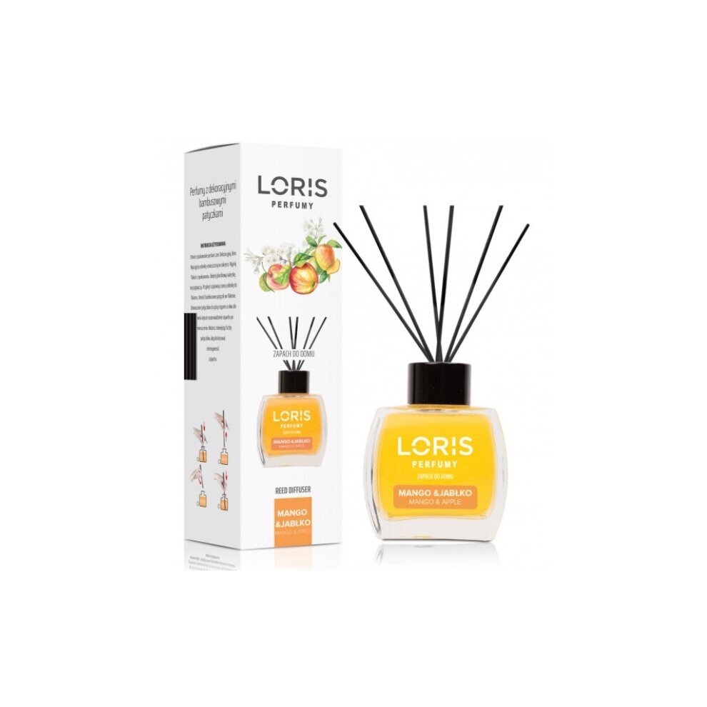 LORIS REED DIFFUSER AIR FRESHENER MANGO AND APPLE 120ML