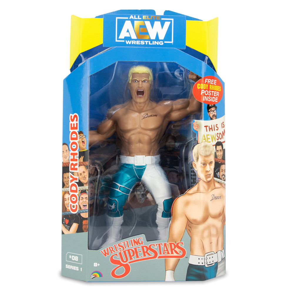 Cody Rhodes (LJN Style) - AEW Unmatched Series 1