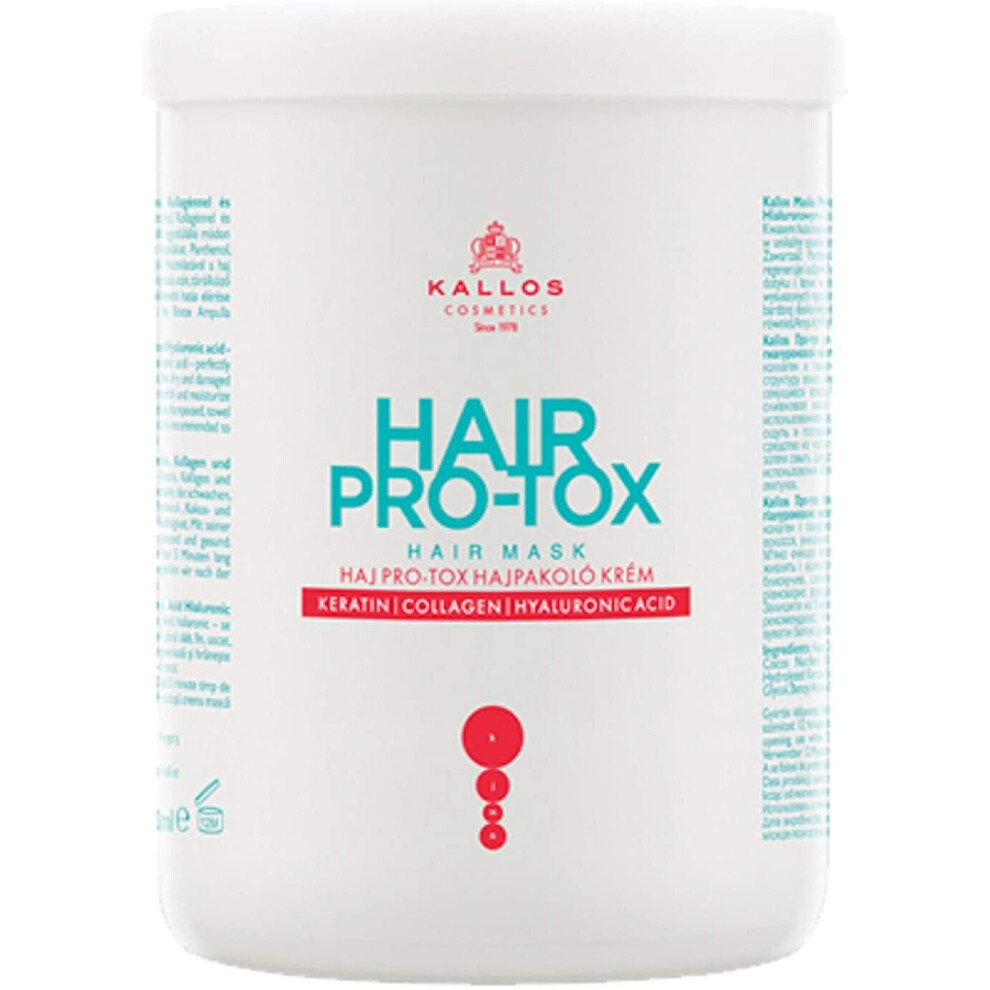 Kallos Cosmetics Kjmn Hair Pro-Tox Hair Mask 1100 Kg