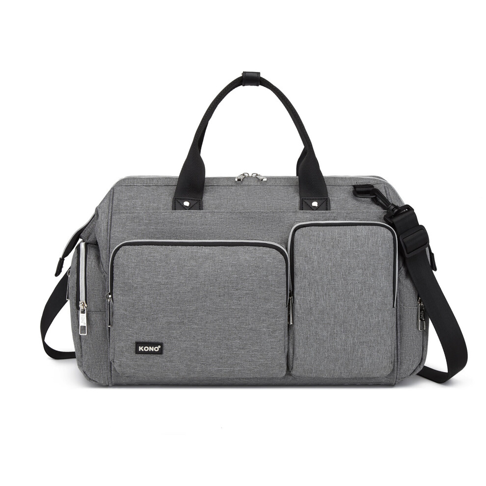 (Grey) EQ2036 Multi-compartment Maternity Bag