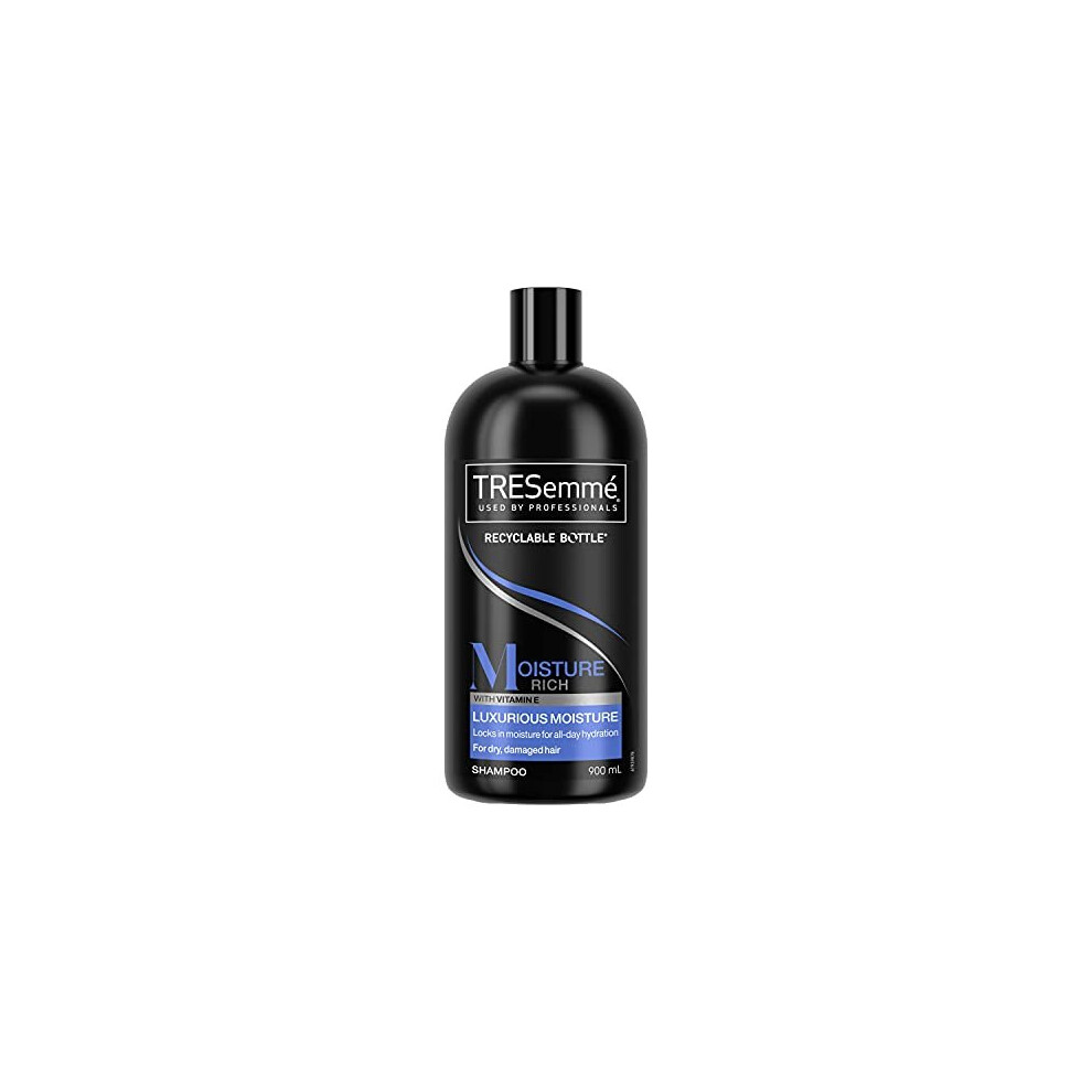 Tresemmé Tresemme Rich Moisture Shampoo 900Ml - Revives Dry, Damaged Hair With Lightweight Hydration And Shine