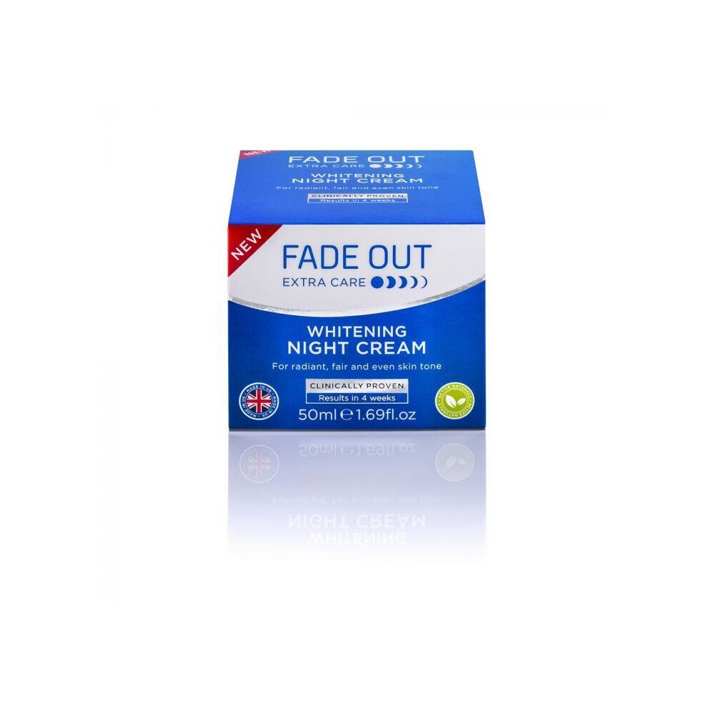 Fade Out Whitening Night Cream - Skin Whitening Cream, 1.69 fl oz (50 mL)