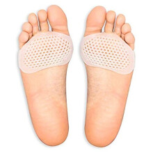 Breathable Metatarsal Pads, Gel Ball of Foot Pain Relief Cushions, Metatarsalgia & Morton's Neuroma Support for Men and Wonen - 8 Pack