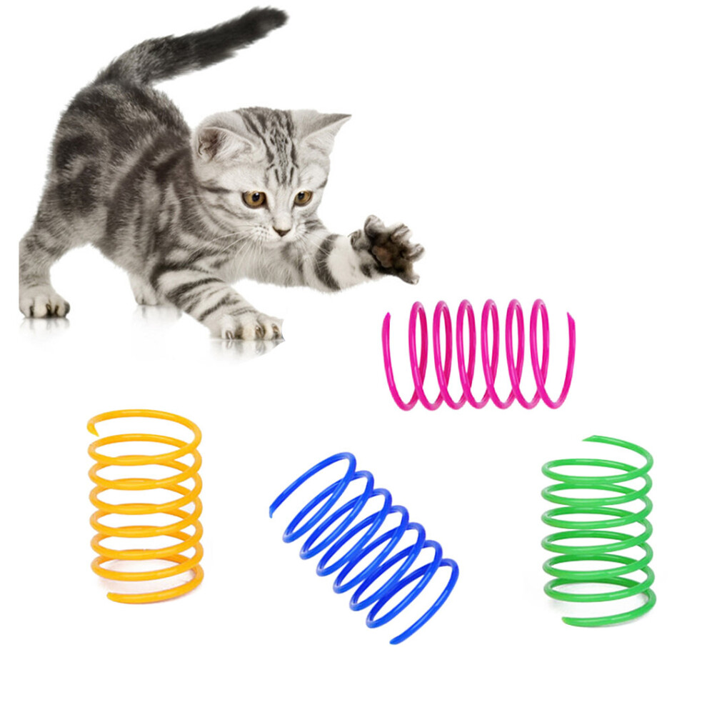 4 pcs Fun Interactive Spring Cat Toys