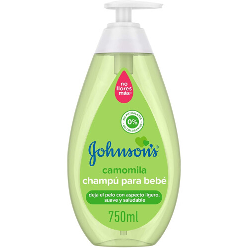 Johnson's Baby Shampoo - JOHNSONS BABY - Kamille - 750 ml - Hypoallergen - 3er Pack