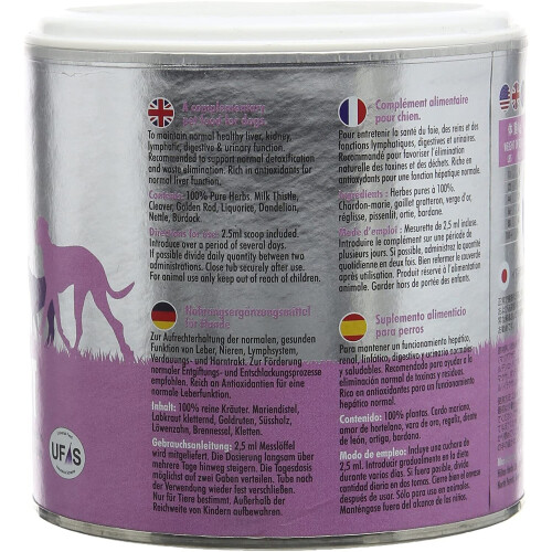 Hilton Herbs Canine Detox Support 60 g 1