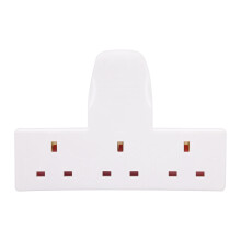 Benross 45090 Standard 3 Way Wall Adaptor Socket / Simple Wall Extension