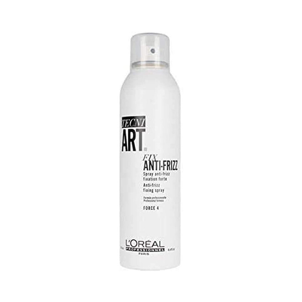 L'Oréal Professionnel | TECNI.ART | Fix Anti-Frizz Hair Spray | Controls the Look of Frizz | 250 ml