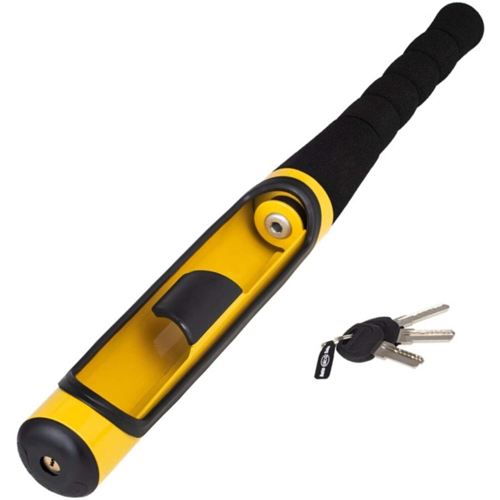 Heavy Duty Alca Germany Steering Wheel Lock Anti-Theft Baseball Bat Security Clamp 2 Keys Car Van Motorhome 5056151128815
