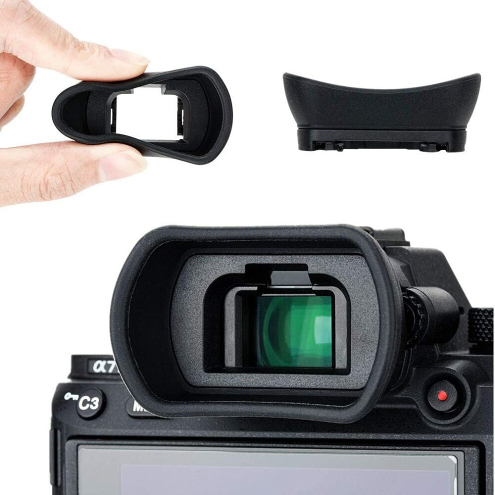Kiwifotos Eyecup Eyepiece For Sony Alpha A7 A7ii A7iii A7r A7rii A7riii A7riv A7s A7sii A9 A9ii A58 A99ii Replaces Sony Fda-Ep18 Fda-Ep16 Fda-Ep15 Eye 6941586601677