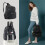 Allis Baby Leather Changing Bag Backpack - Black 5