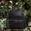 Allis Baby Leather Changing Bag Backpack - Black 7