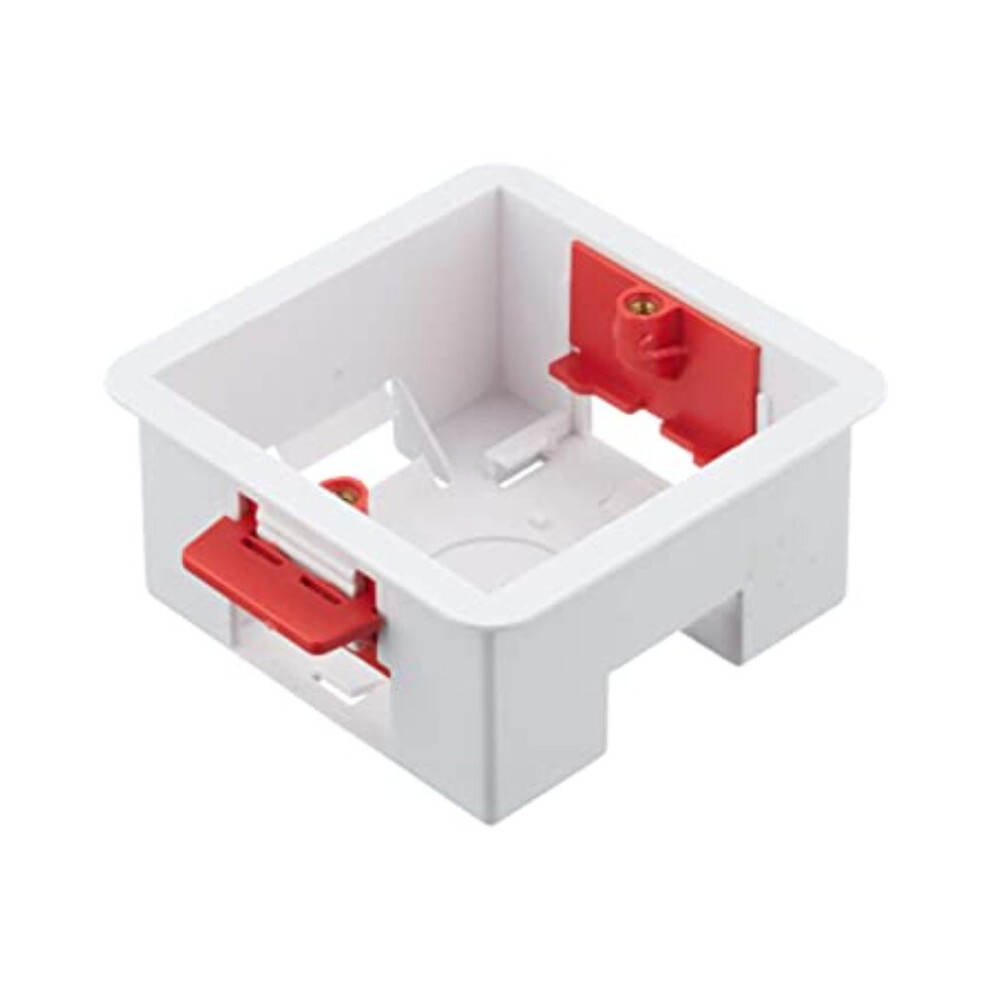 35Mm Dry Lining Plasterboard Pattress Back Box Single 1 Gang 3713794192758