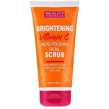 Beauty Formulas Brightening C-vitamin Gyengéd, bőrvilágosító arcradír C-vitaminnal 150ml
