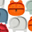 Sage Spoonfuls, Sili Bear Plate, Orange, 1 Count 7