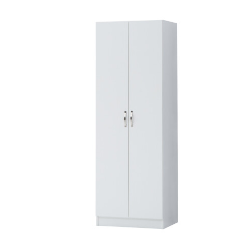 Timber Art Design UK 2 Door Double Wardrobe White 2