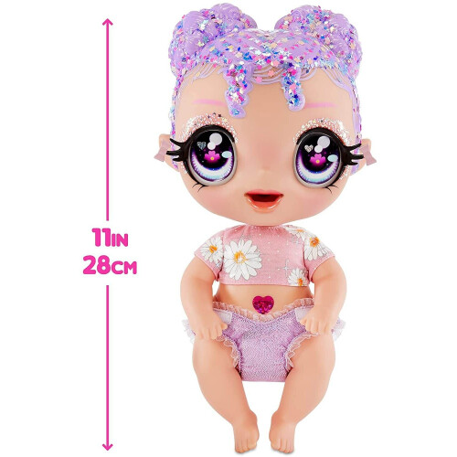 Glitter Babyz Lila Wildbloom Doll 2