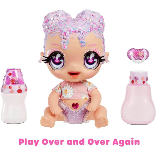 Glitter Babyz Lila Wildbloom Doll 1