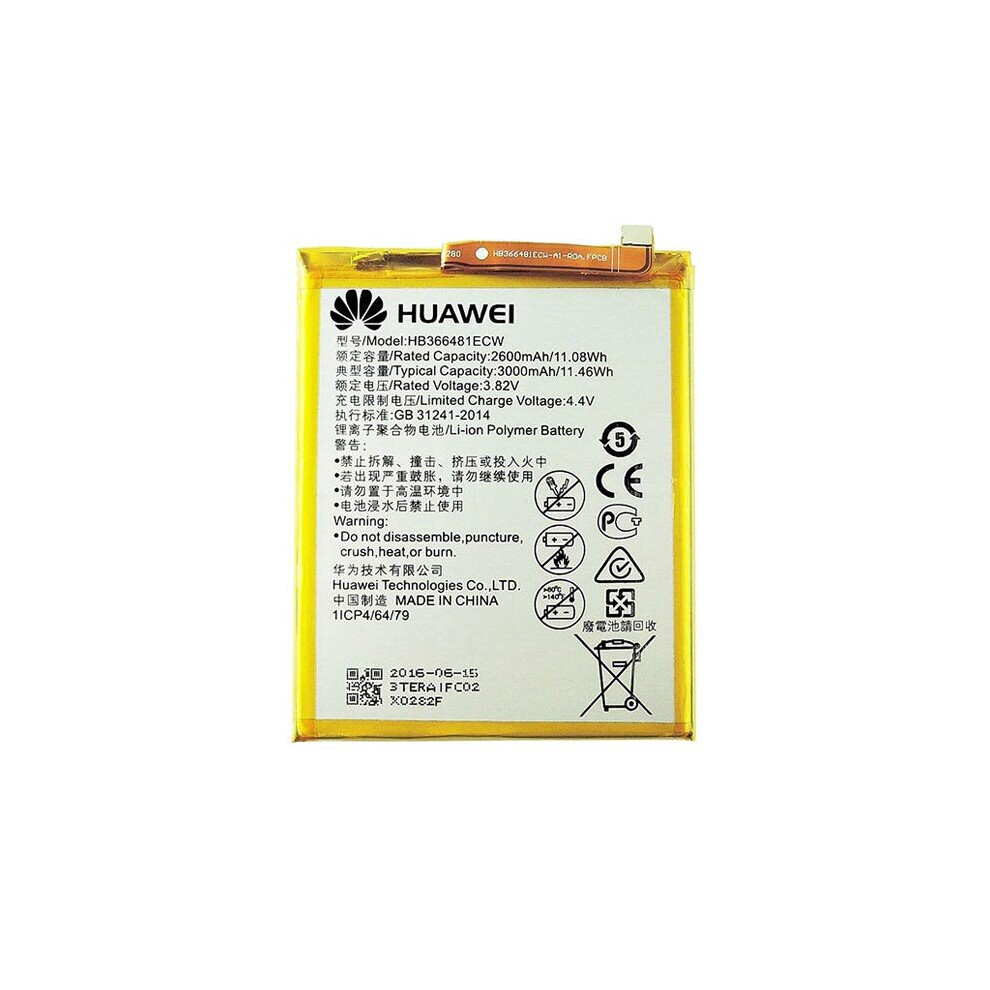 Huawei HB366481ECW Battery For P20 Lite Honor 9 Lite Y6 2018 3000mAh