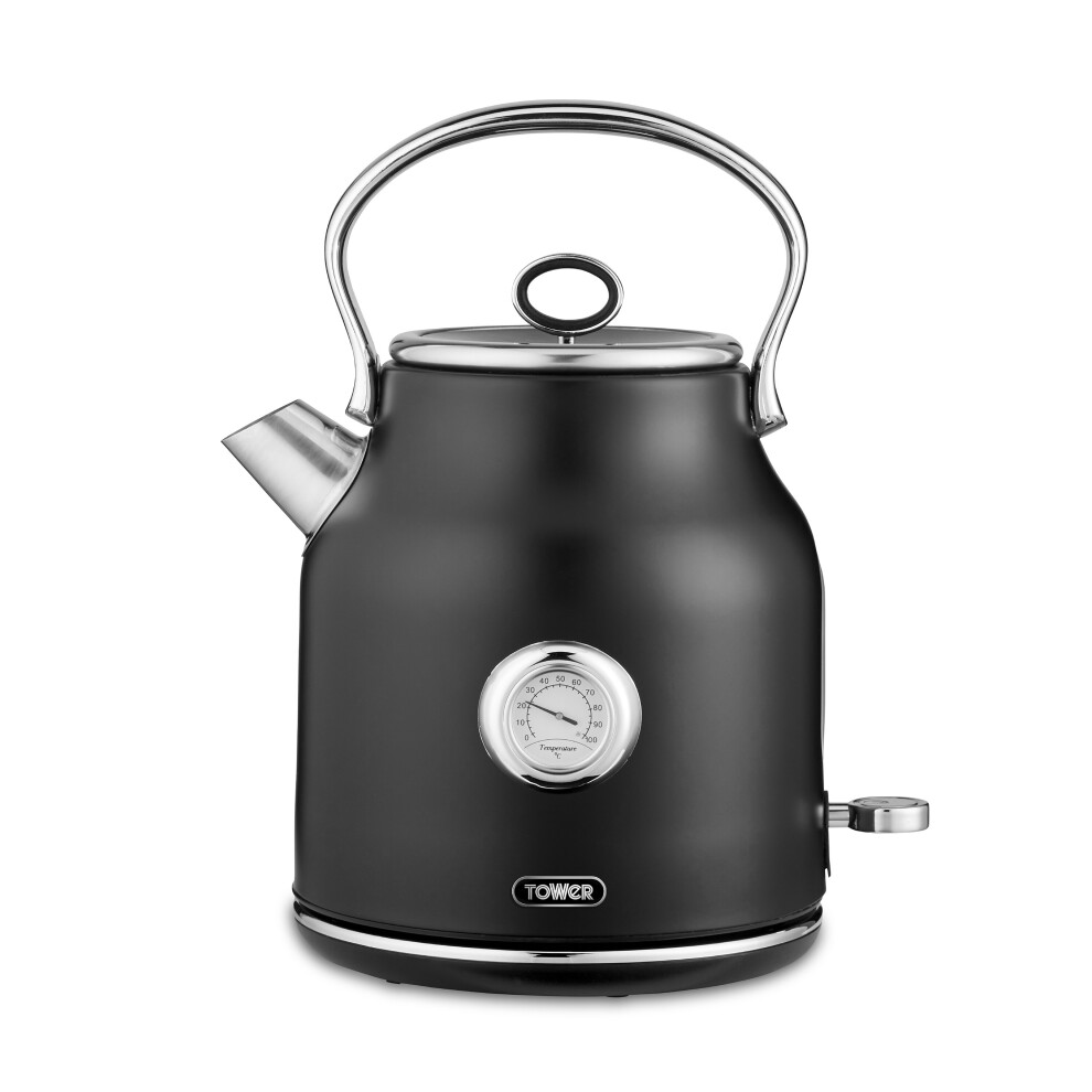 Tower T10063BLK Renaissance 1.7L 3KW Kettle Black-image-OPC-P8VZ2CW-NEW