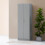 Timber Art Design UK 2 Door Double Wardrobe In Grey 2