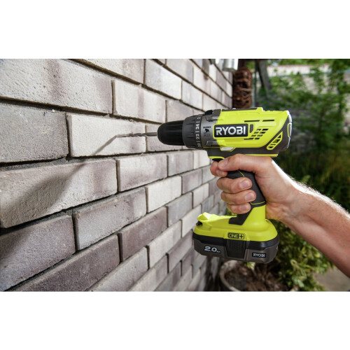 Ryobi Ryobi R18PD3-220S 18v ONE+ Compact Percussion Drill - 2 Batteries 1