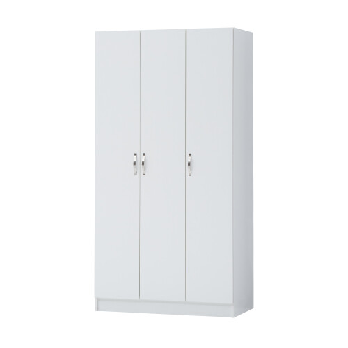 Timber Art Design UK 3 Door Wardrobe In White 2