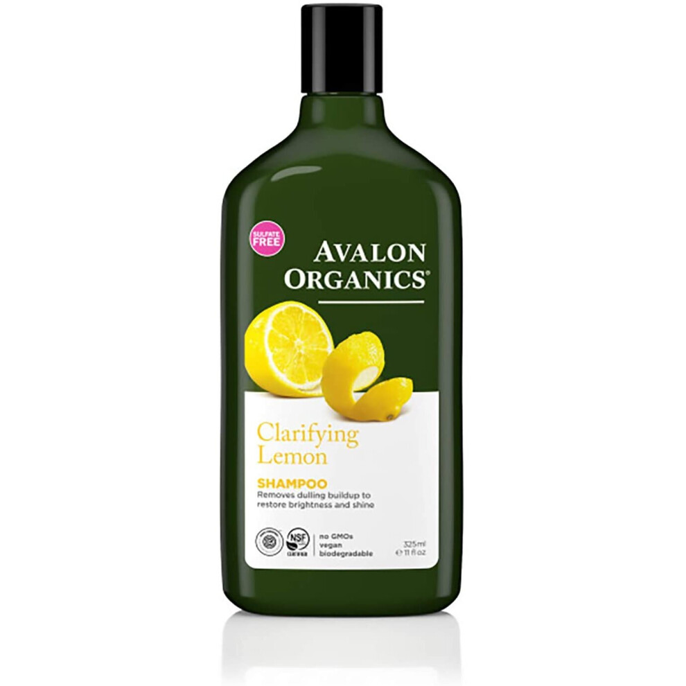 Avalon Organics Clarifying Lemon Shampoo, 325ml