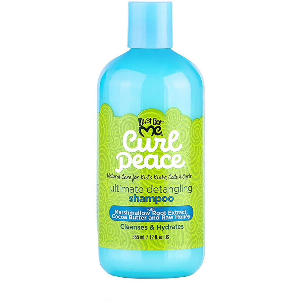 Just for Me Curl Peace Ultimate Hair Detangling Shampoo - 12 Fl Oz