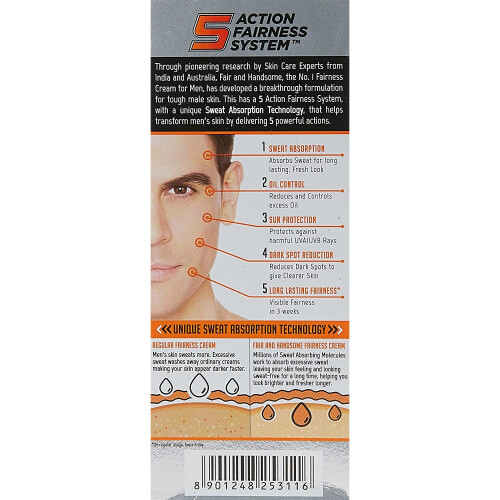Fair And Handsome Fairness Cream For Men, 60G 2