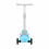 BUG Q5 ELECTRIC KIDS E SCOOTER 3 WHEEL RIDE ON ADJUSTABLE HANDLE BLUE 2