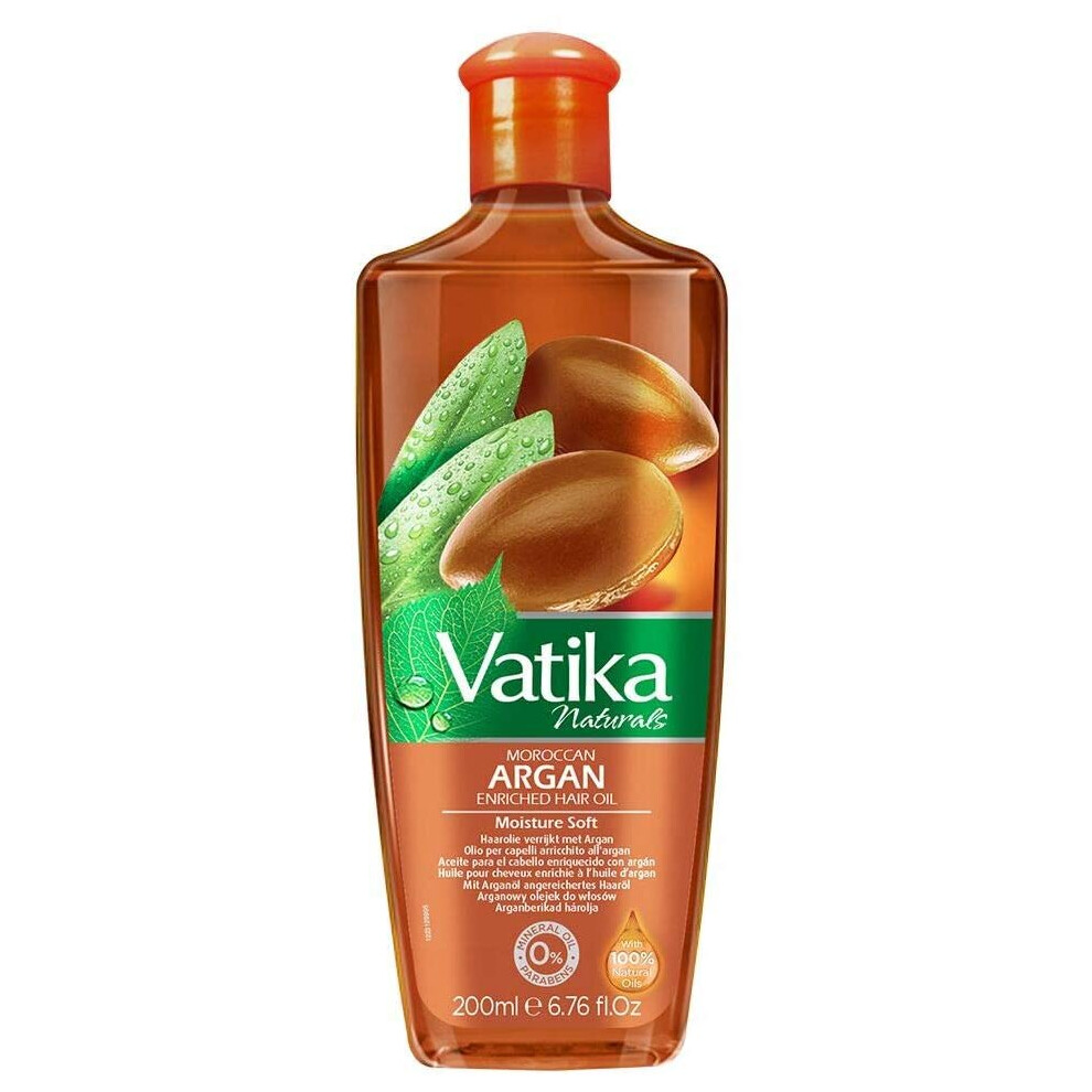 Dabur Vatika Enriched Hair Oil, Argan 200 ml