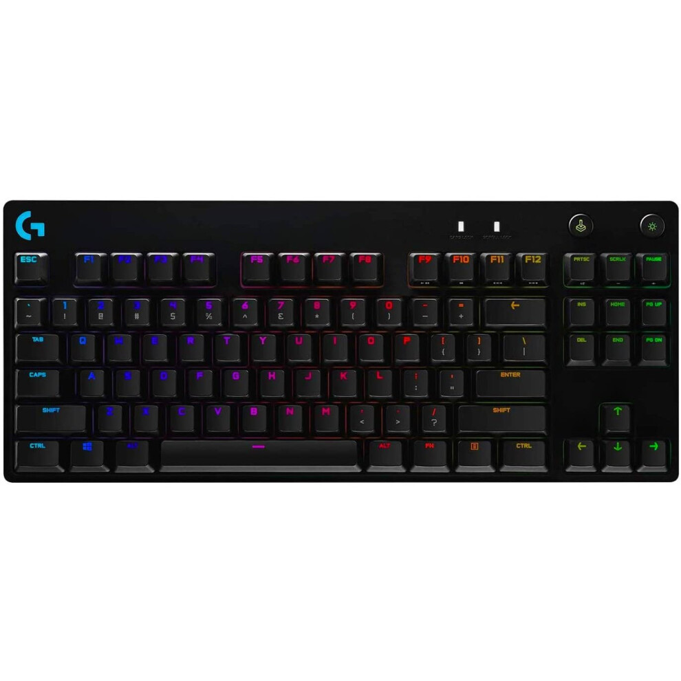 Logitech G Unisex Black Pro Wired Gaming Tenkeyless Keyboard In - Image 3