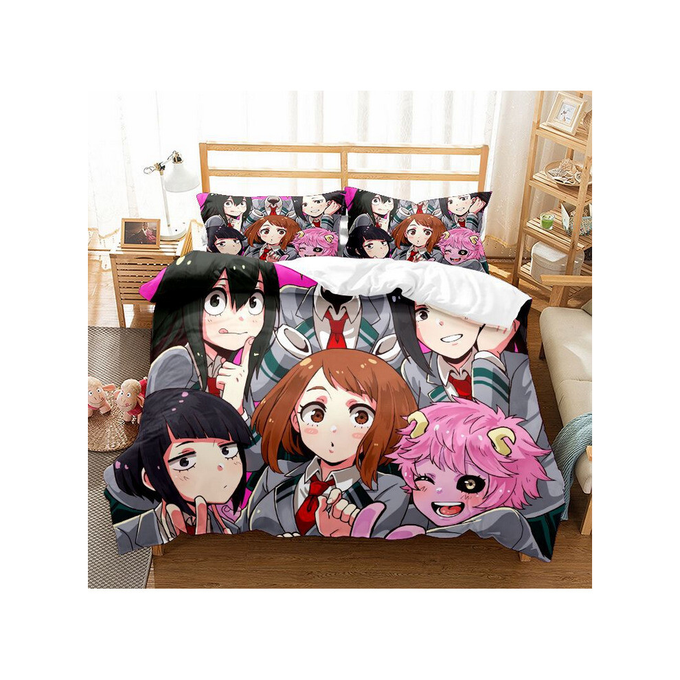 (Style 09, Single) hero academia Single Double King Duvet Cover NEW