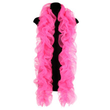 2m Organza Boa - Shocking Pink