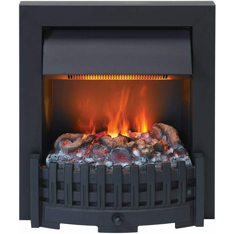 DIMPLEX Danville BLACK Optimyst Inset Electric Fire 2KW HEATER REMOTE MODERN