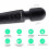 Wireless Wand Massager Waterproof Handheld Electric Magic Massager 3