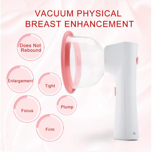 Electric Vacuum Large Cups Vibration Bust Breast Lift Enhancer Machine 1