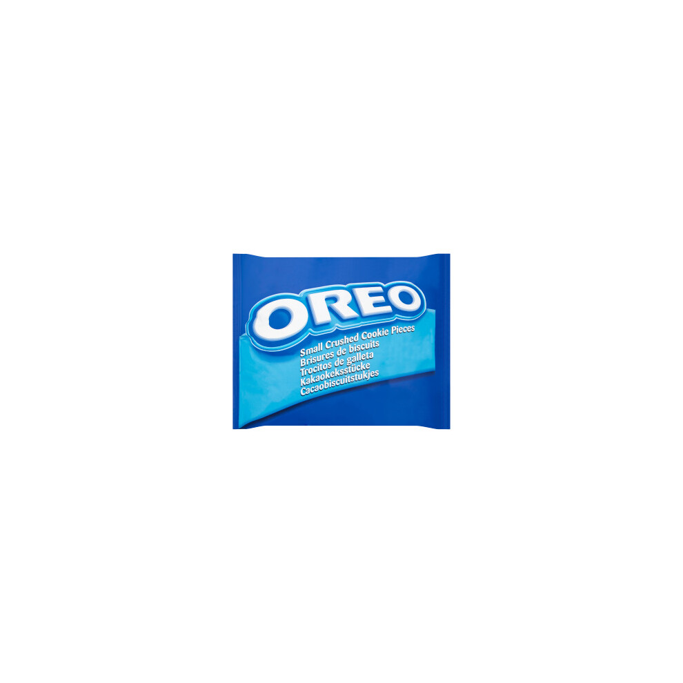 Oreo Vanilla Crumbs - Small Crushed Cookie Pieces, 400G, Perfect For Desserts & Toppings