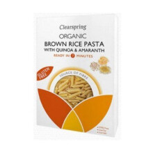 Clearspring - Organic Brown Rice Pasta With Quinoa & Amaranth Penne 250g