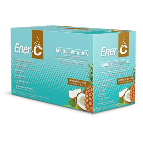 Ener-C Pineapple Coconut Sachets 30s
