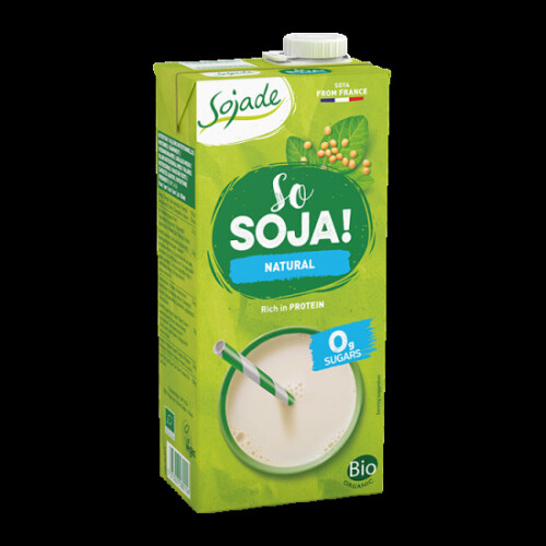 Sojade - Organic Unsweetened Soya Drink 1ltr