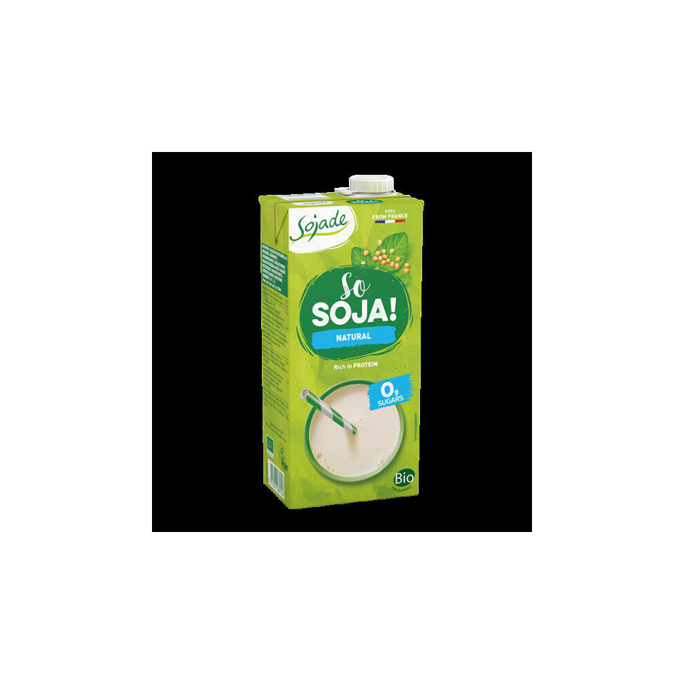 Sojade - Organic Unsweetened Soya Drink 1Ltr